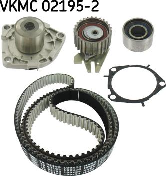 SKF VKMC 02195-2 - Devirdaim + Triger Kayışı Seti parcadolu.com