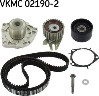 SKF VKMC 02190-2 - Devirdaim + Triger Kayışı Seti parcadolu.com