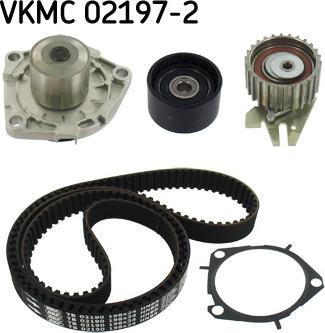 SKF VKMC 02197-2 - Devirdaim + Triger Kayışı Seti parcadolu.com