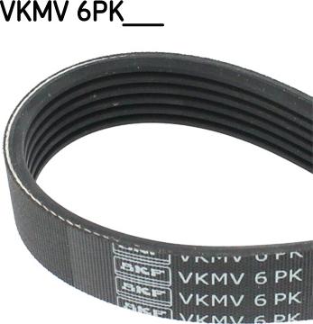 SKF VKMV 6PK1180 - Kanallı V kayışı parcadolu.com