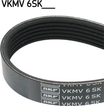 SKF VKMV 6SK1033 - Kanallı V kayışı parcadolu.com