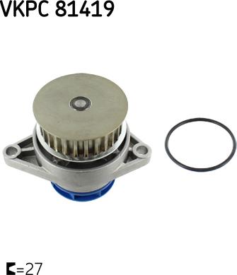 SKF VKPC 81419 - Devirdaim Su Pompası parcadolu.com