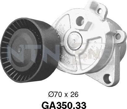 SNR GA350.33 - Alternatör Gergi Rulmanı parcadolu.com