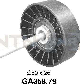 SNR GA358.79 - Alternatör Gergi Rulmanı parcadolu.com