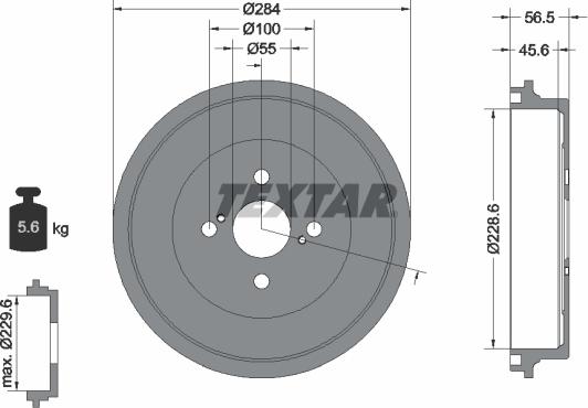 Textar 94040900 - Fren Kampanası parcadolu.com