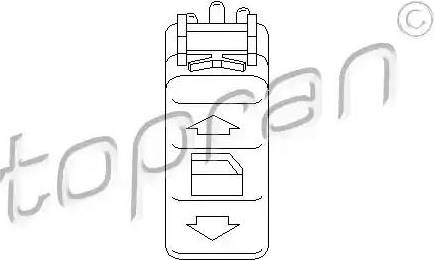 Topran 401 513 - Cam Açma Düğmesi parcadolu.com