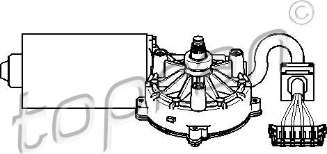 Topran 401 531 - Silecek Motoru parcadolu.com