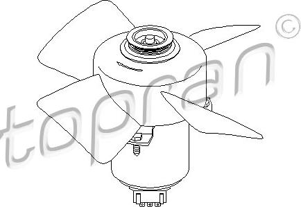 Topran 107708 - Fan Motoru, Motor Soğutması parcadolu.com
