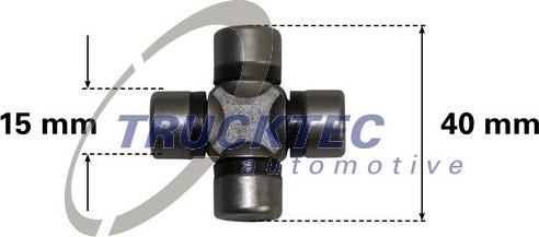 Trucktec Automotive 02.34.033 - Mafsal, Direksiyon Sütunu parcadolu.com