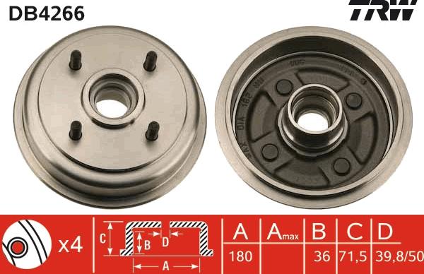 TRW DB4266 - Fren Kampanası parcadolu.com