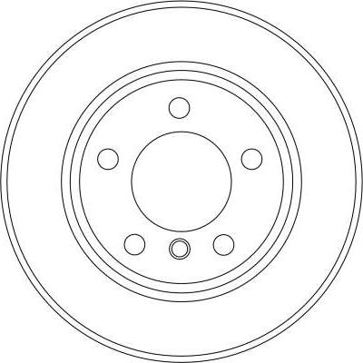 TRW DF4447 - FREN DISKI  BMW 1 SERI-E87 ON - 1.16-1.18  TAKIM parcadolu.com