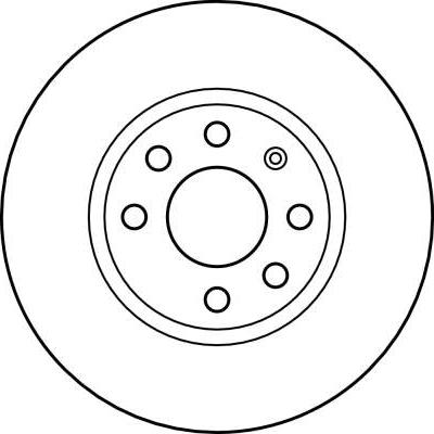 TRW DF4165 - FREN DISKI ON  OPEL   CORSA C Z14 Y17DT  00-03  parcadolu.com