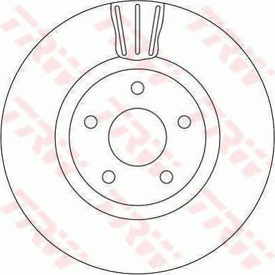 TRW DF4313 - Fren Diski parcadolu.com