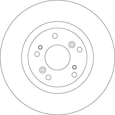 TRW DF4288 - ON FREN DISK AYNASI HAVALI HONDA CIVIC VI HB 2.0 TYPE R 01-06 300X5 parcadolu.com