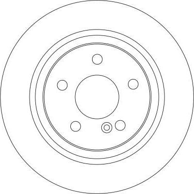 TRW DF4270 - FREN DISKI ARKA SPORT MERCEDES W211-W212 - E320-E280-E350-E500-GLK SERI TAKIM parcadolu.com