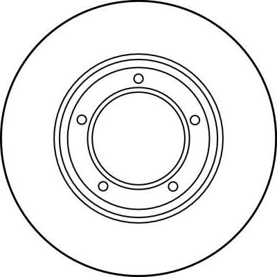 TRW DF1803 - FREN DISKI ON HAVALI 298.5 MM LAND ROVER  DEFENDER 11-16  DISCOVERY 89-94 RANGE ROVER 85-91 parcadolu.com