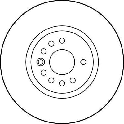 TRW DF2778S - FREN DISKI ON HAVALI 288 MM  OPEL   VECTRA B 2.0 2.5 95--  parcadolu.com