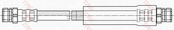 TRW PHA486 - ARKA FREN HORTUMU SUPERB 08> A3 03> GOLF V VI 03>08 ALTEA 04> TOLEDO 04> OCTAVIA 04> LEON 05> parcadolu.com