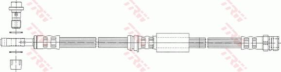 TRW PHD1014 - FREN HORTUMU AUDI parcadolu.com