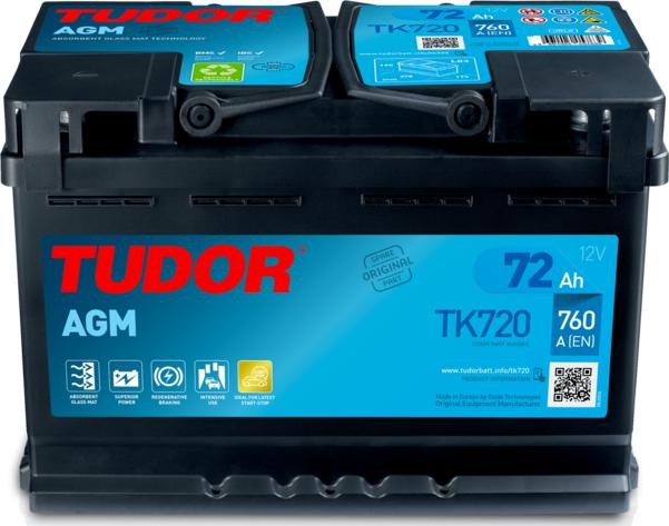 Tudor TK720 - Akü parcadolu.com