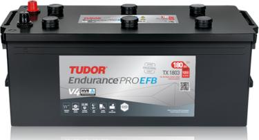 Tudor TX1803 - AKU 12V 180 AH 1000A D05 513×223×223 ENDURANCE PRO-EFB parcadolu.com