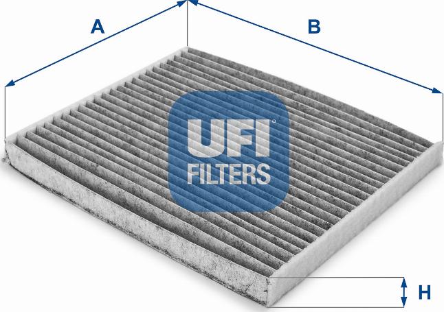 UFI 54.162.00 - Filtre, kabin havası parcadolu.com