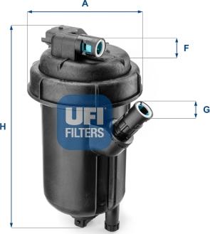 UFI 55.125.00 - Yakıt Filtresi parcadolu.com