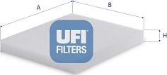 UFI 53.401.00 - Filtre, kabin havası parcadolu.com