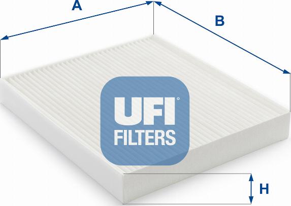 UFI 53.098.00 - Filtre, kabin havası parcadolu.com