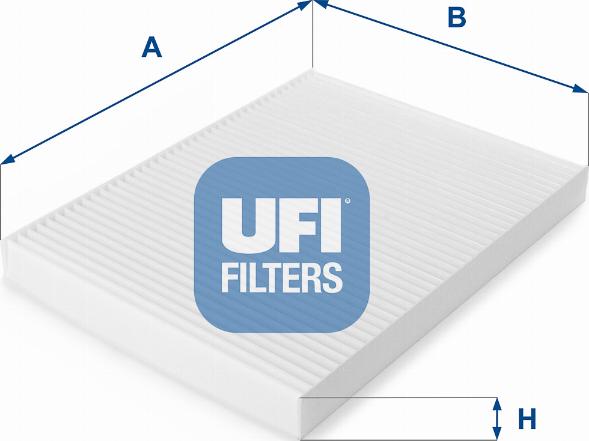 UFI 53.006.00 - Filtre, kabin havası parcadolu.com