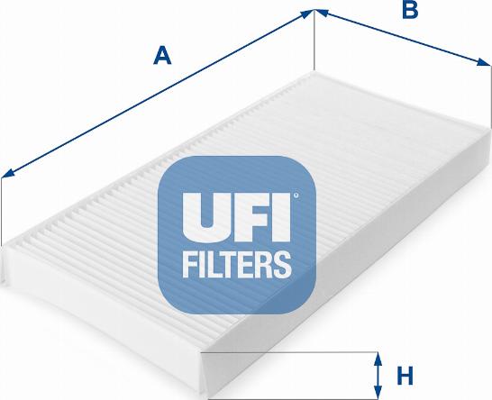 UFI 53.034.00 - Filtre, kabin havası parcadolu.com