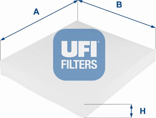 UFI 53.031.00 - Filtre, kabin havası parcadolu.com