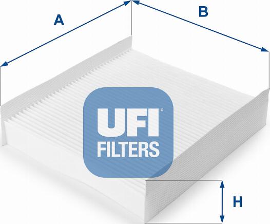 UFI 53.157.00 - Filtre, kabin havası parcadolu.com
