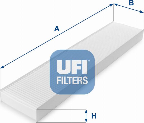 UFI 53.162.00 - Filtre, kabin havası parcadolu.com