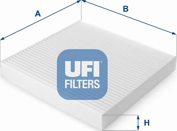 UFI 53.123.00 - Filtre, kabin havası parcadolu.com