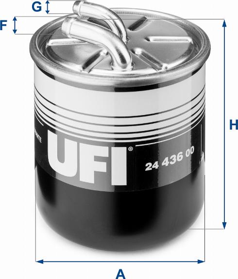 UFI 24.436.00 - Yakıt Filtresi parcadolu.com