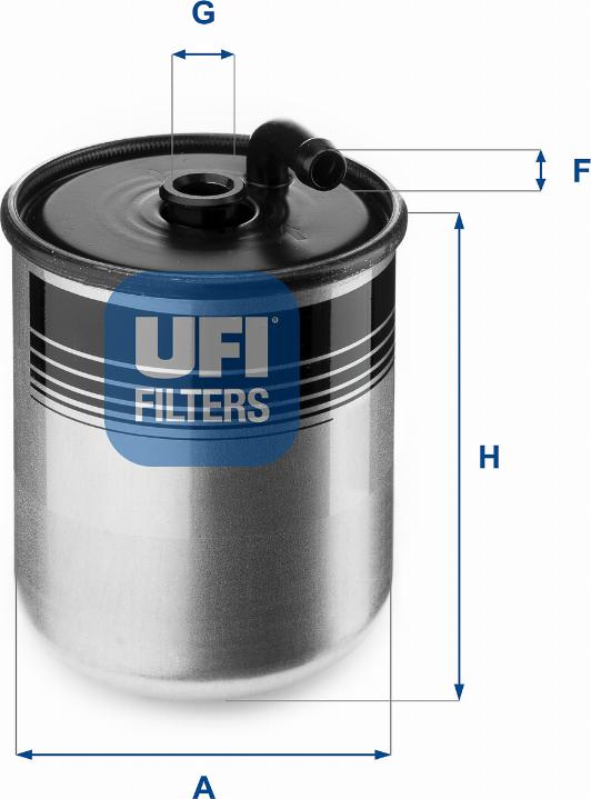 UFI 24.429.00 - Yakıt Filtresi parcadolu.com