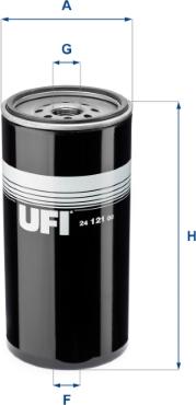 UFI 24.121.00 - Yakıt Filtresi parcadolu.com