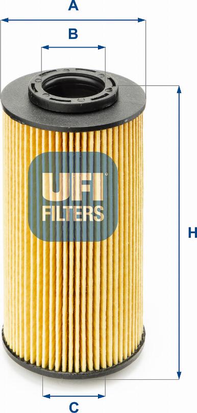 UFI 25.070.00 - Yağ filtresi parcadolu.com