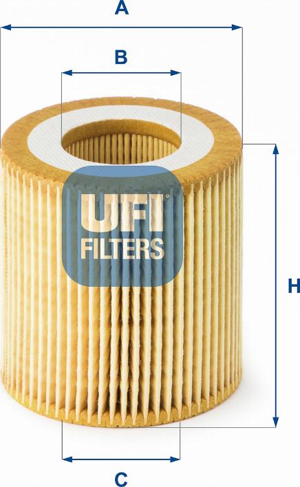 UFI 25.191.00 - Yağ filtresi parcadolu.com