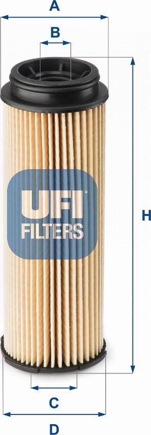 UFI 25.148.00 - Yağ filtresi parcadolu.com