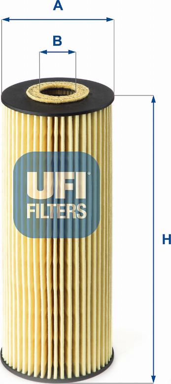 UFI 25.162.00 - Yağ filtresi parcadolu.com