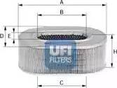 UFI 27.831.00 - Hava Filtresi parcadolu.com