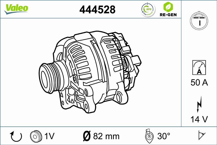 Valeo 444528 - Alternatör parcadolu.com