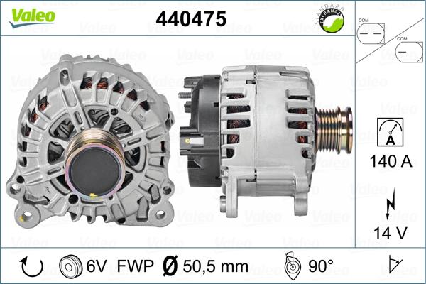 Valeo 440475 - Alternatör parcadolu.com