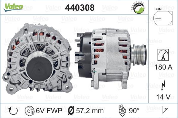 Valeo 440308 - Alternatör parcadolu.com