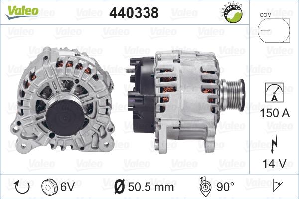 Valeo 440338 - Alternatör parcadolu.com