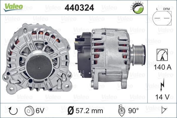 Valeo 440324 - Alternatör parcadolu.com