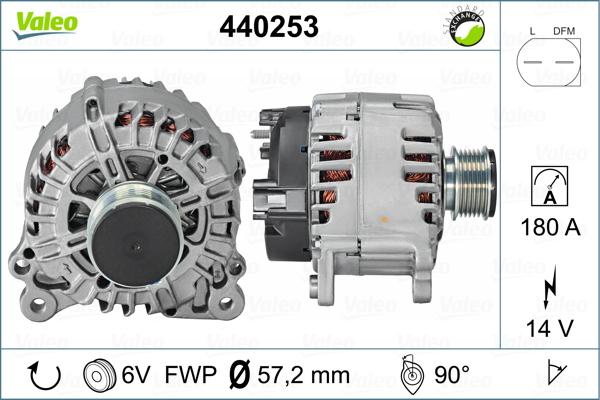 Valeo 440253 - Alternatör parcadolu.com