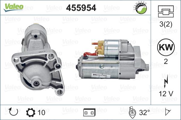 Valeo 455954 - Marş Dinamosu parcadolu.com